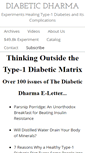 Mobile Screenshot of diabeticdharma.com